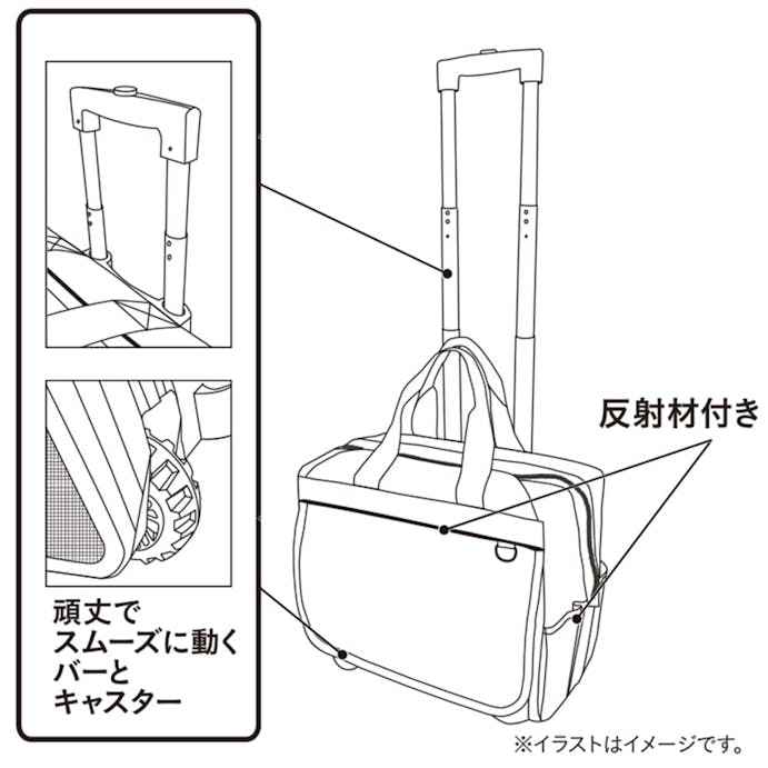 ツールキャスター付きキャリーバッグ(販売終了)