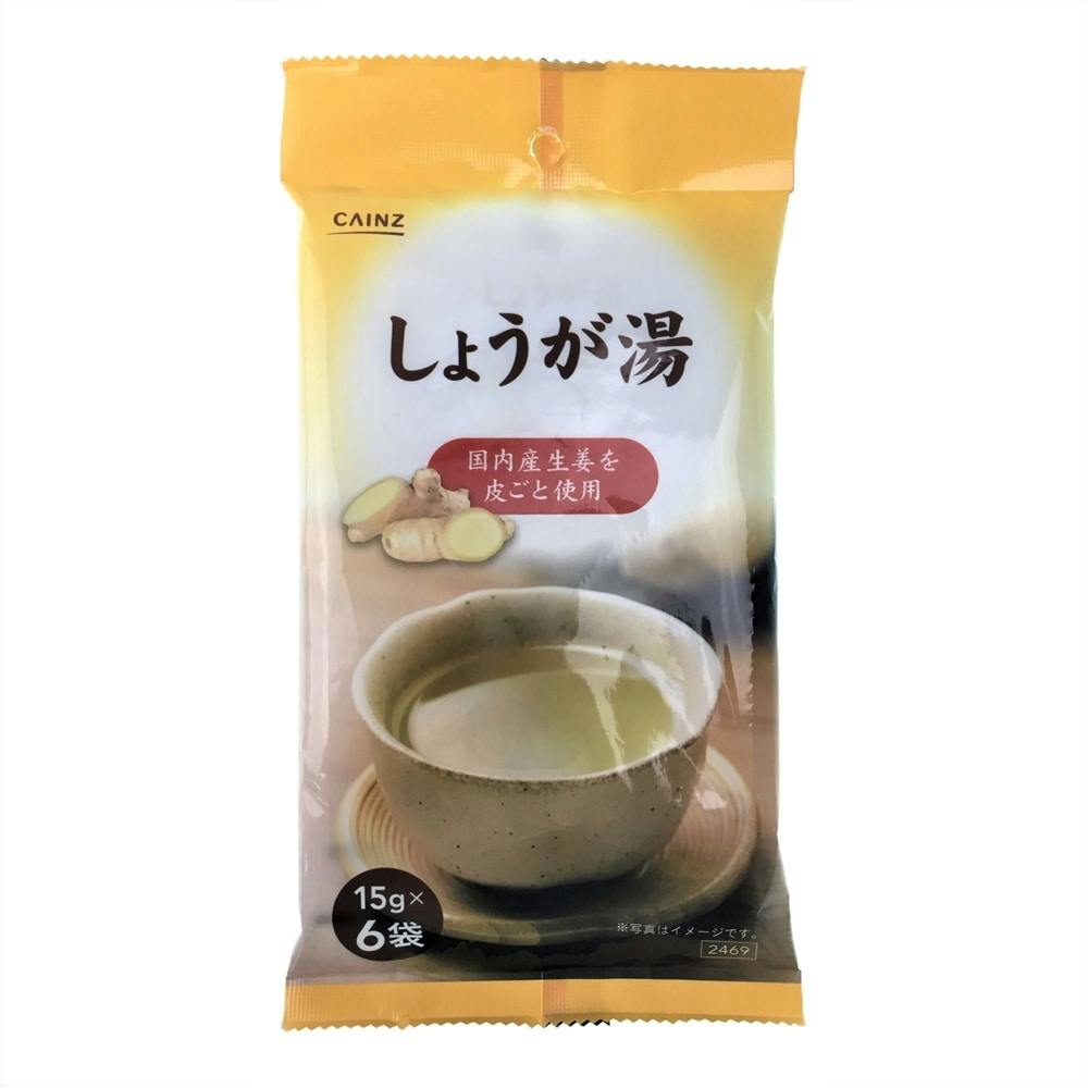 今岡製菓 しょうがくず湯 15g (×6袋入) 5個セット まとめ売り - その他