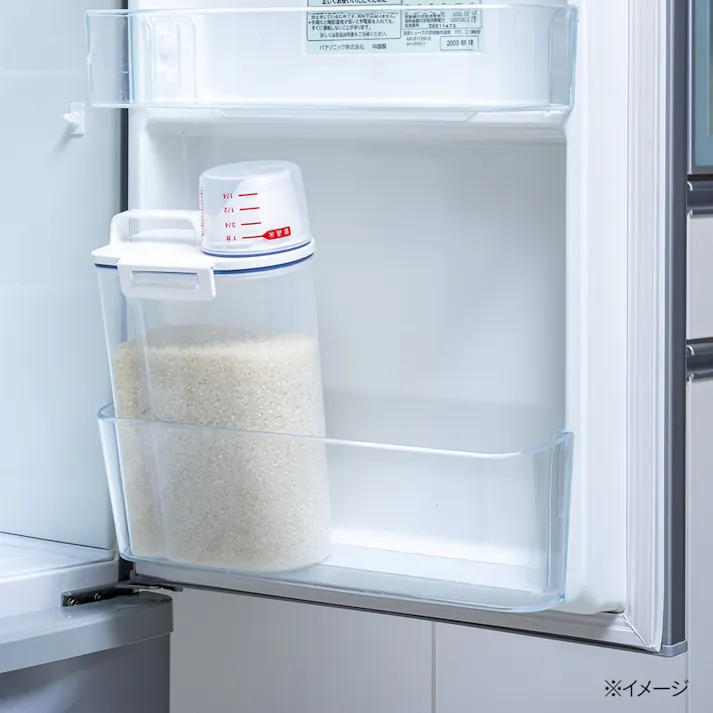 鮮度を保つ密閉米びつ 2kg 冷蔵庫用