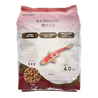 水が汚れにくい鯉のエサ 4kg