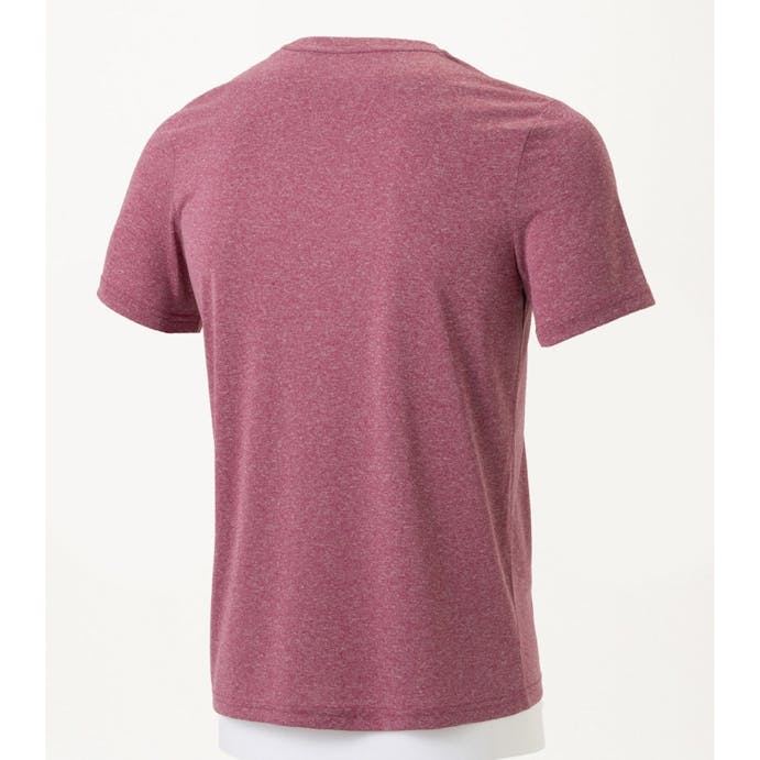 ストレッチTシャツ 丸首 杢ピンク 3L(販売終了)