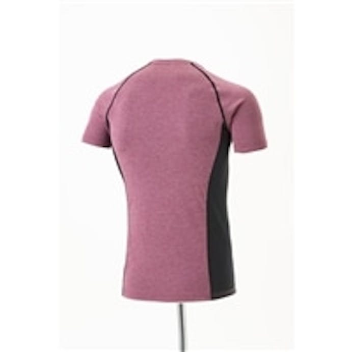 KRアクティブ肌さらTシャツ 半袖 杢ピンク(販売終了)