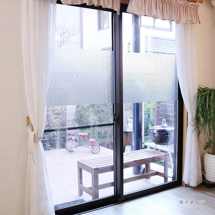 カインズ 貼ってはがせる窓フィルム CZGEH-4621 丈46cm×長さ90cm