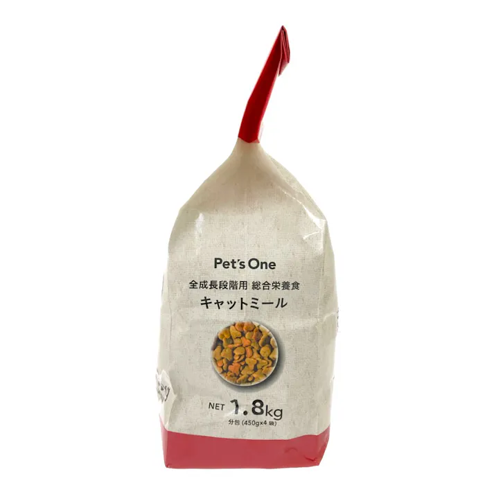 Pet’sOne キャットミール まぐろ味とささみ味 1.8kg