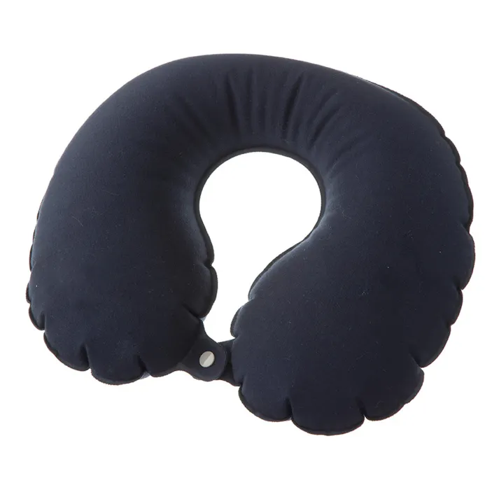 首にフィットするエアーピロー ネイビー