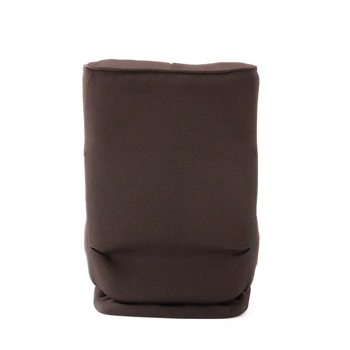 テレビが見やすく立ち座りがしやすい回転座椅子 ブラウン 幅50cm 奥行65~112cm 高さ47~82cm リクライニング 一人掛けソファ