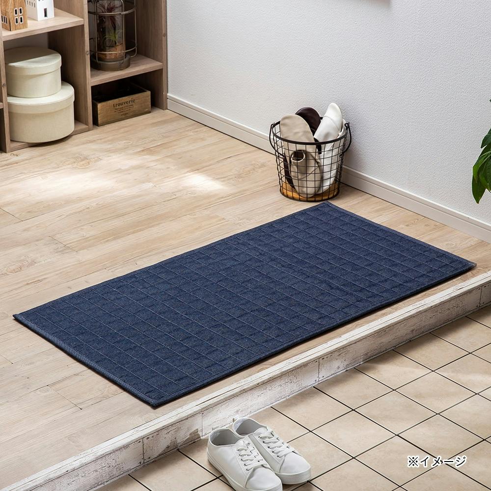ずれにくい洗える玄関マット デニム 60×120cm(販売終了) | ラグ ずれにくい洗える玄関マット デニム 60×120cm(販売終了) | ラグ