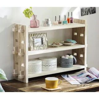 カインズ くさびラックセット 支柱ダブル 3段