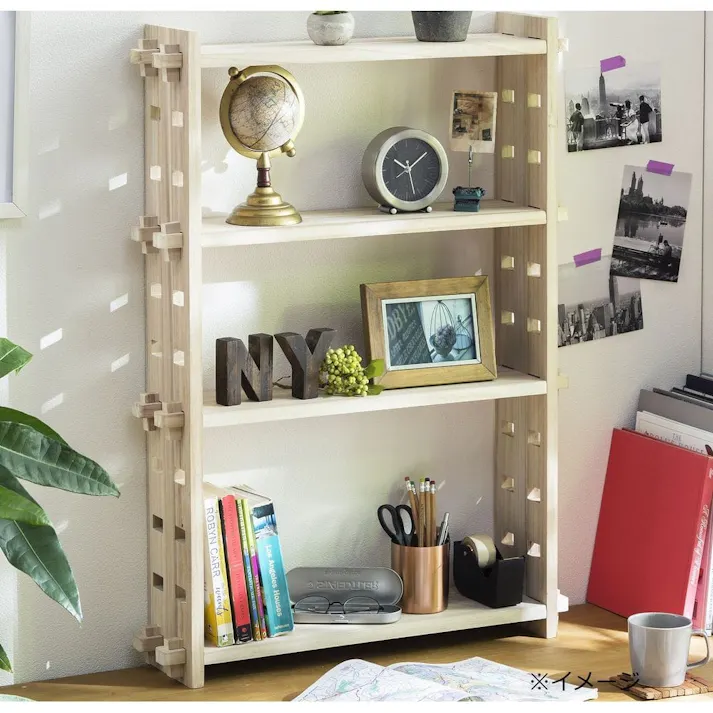 カインズ くさび ラックセット 支柱ダブル 4段