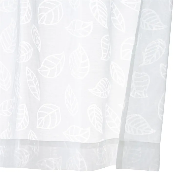 汚れがつきにくい クリーンリーフ 100×108cm 2枚組 レースカーテン