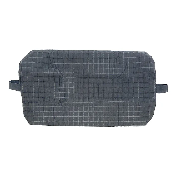 カインズ フィットネス ボルスターカバー デニムチェック