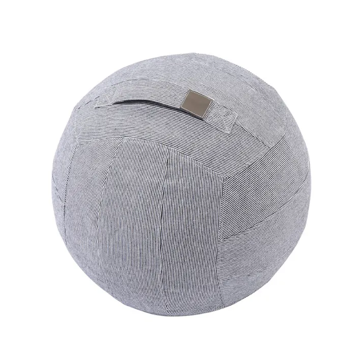 カインズ スツールにもなる フィットネス ボールカバー ストライプ 55cm用