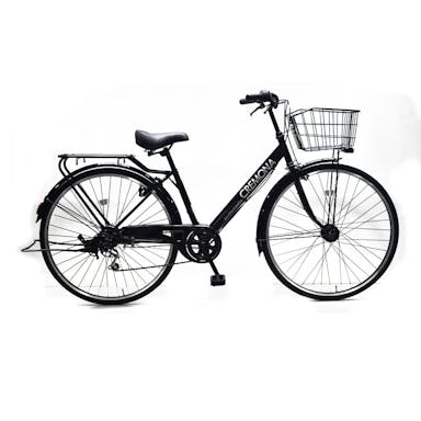 【自転車】シティサイクル クレモナ CREMONA 27インチ 外装6段 オートライト ブラック(販売終了)