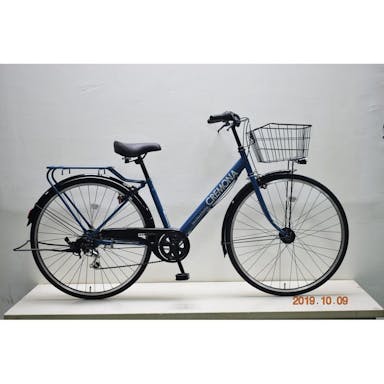 【自転車】シティサイクル クレモナ CREMONA 27インチ 外装6段 オートライト ネイビー(販売終了)