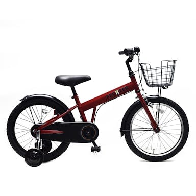 【自転車】幼児車 フェクター FECHTER レッド 18インチ