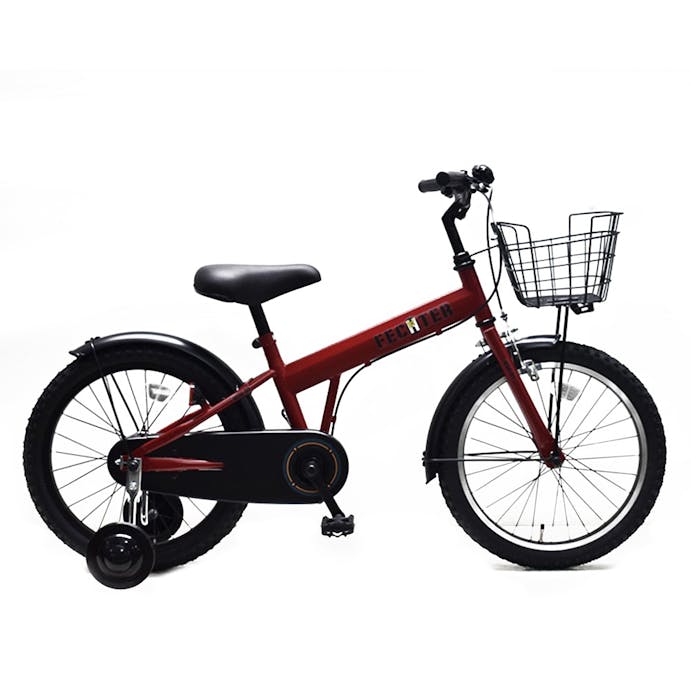 【自転車】幼児車 フェクター FECHTER 18インチ レッド