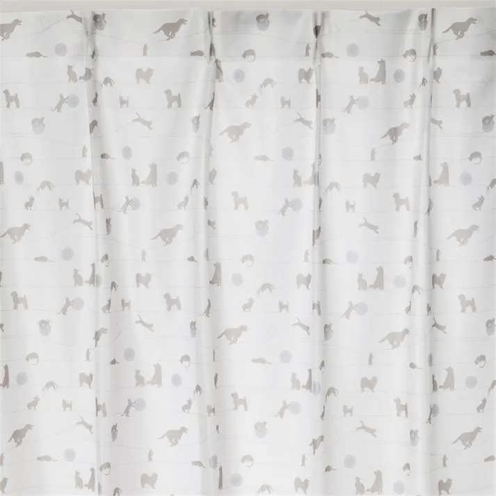 &Pet ペッツ 150×175cm 2枚組 レースカーテン