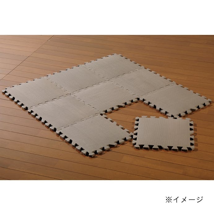 パズルマット 30×30cm 9枚組 モカ(販売終了)