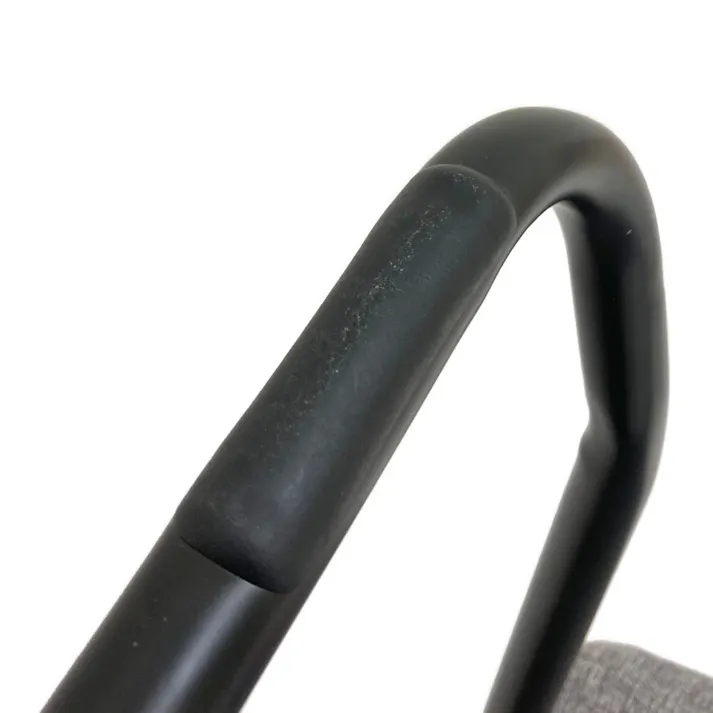 積み重ねて収納できる高座椅子 グレー 幅52cm 奥行54~63cm 高さ47~78cm 肘掛け付き 一人掛け リビング