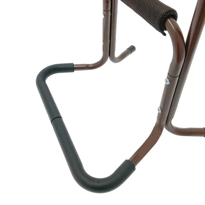 立ち上がりサポートステッキ3段 ブラウン 幅42.5cm 奥行37cm 高さ81cm 補助てすり サポートスタンド 玄関 手すり