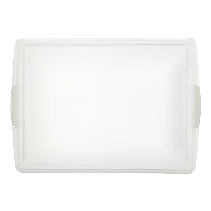 積み重ねできるフタ付きケース(ワイド)