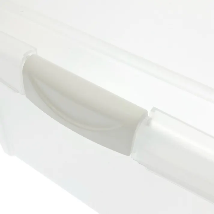 積み重ねできるフタ付きケース(ワイド)