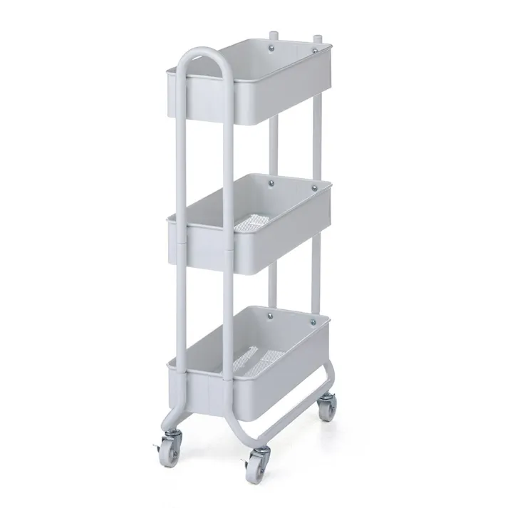 J21 キッチンワゴン スリム ホワイト