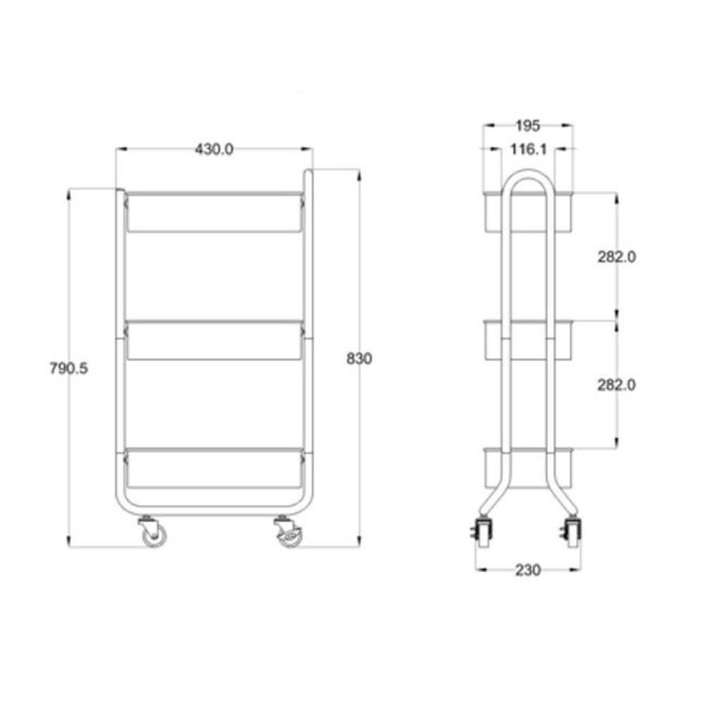 J21 キッチンワゴン スリム ホワイト | キッチン収納・キッチン家具 通販 | ホームセンターのカインズ