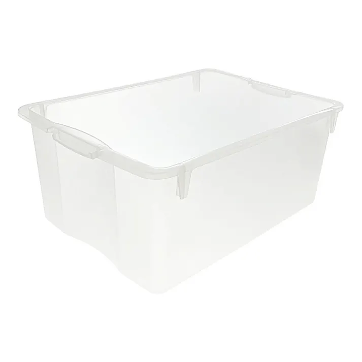 カインズ 小物整理ボックス A4 スモーキークリア 30×41.5×19cm