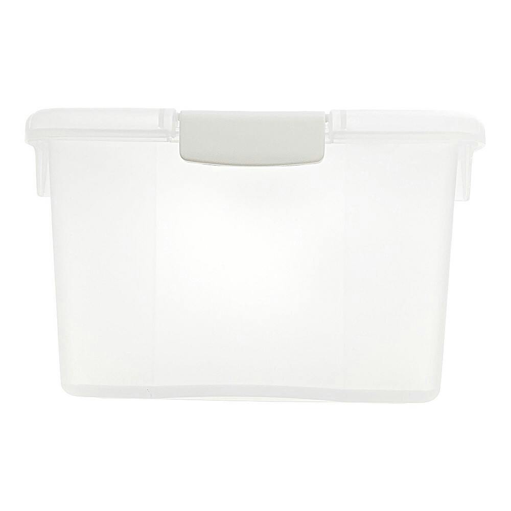 カイラス産 高品質 ライトスモーキークリアポイント カインズ 小物整理ボックス A4 スモーキークリア 30×41.5×19cm | 小物