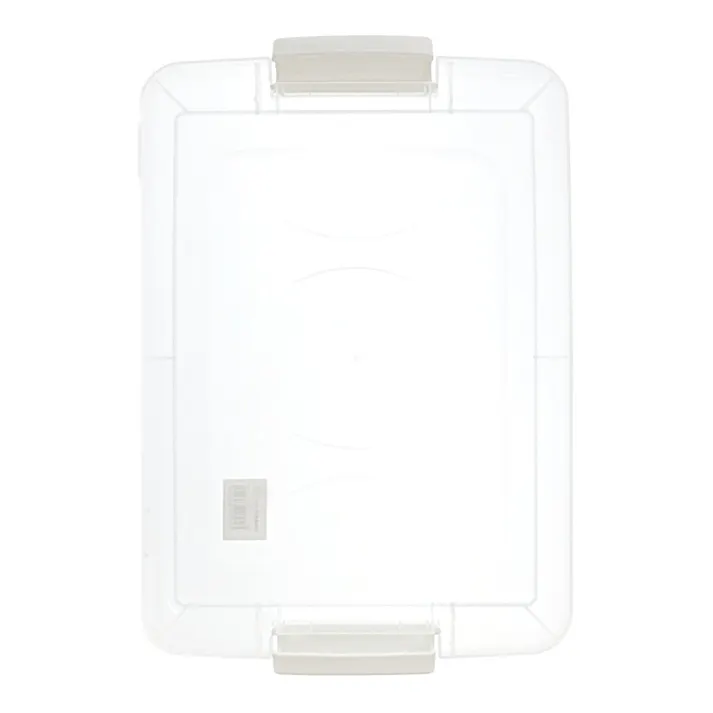 カインズ 小物整理ボックス A4 スモーキークリア 30×41.5×19cm