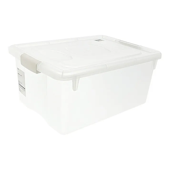 カインズ 小物整理ボックス A4 スモーキークリア 30×41.5×19cm