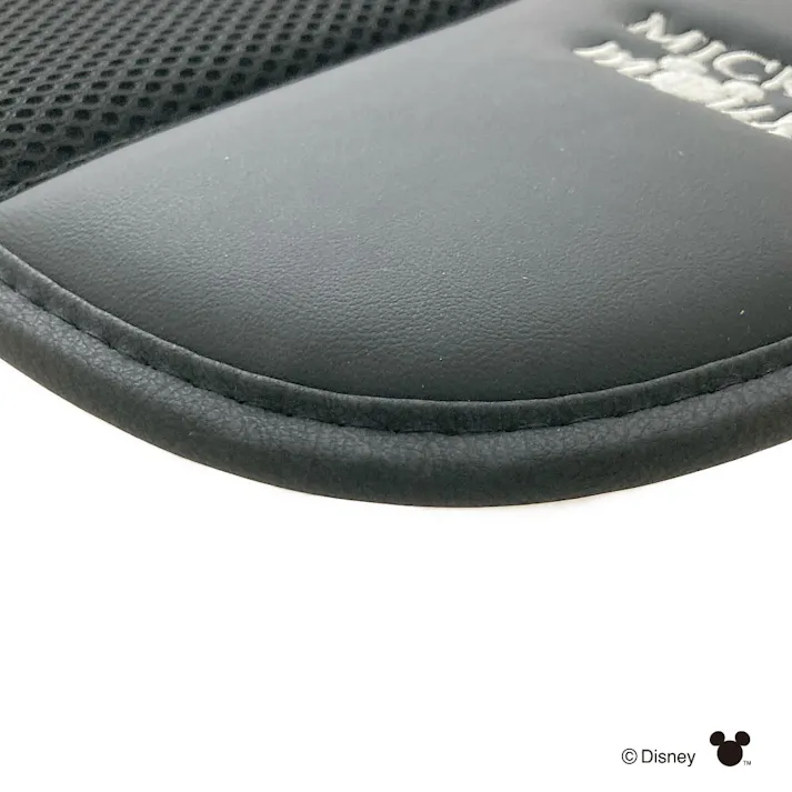 カインズ ディズニー シートクッション ミッキーシルエット ブラック 43×43cm