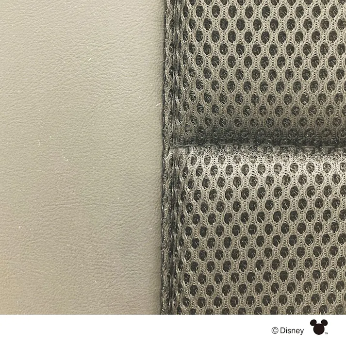 カインズ ディズニー シートクッション ミッキーシルエット ブラック 43×43cm