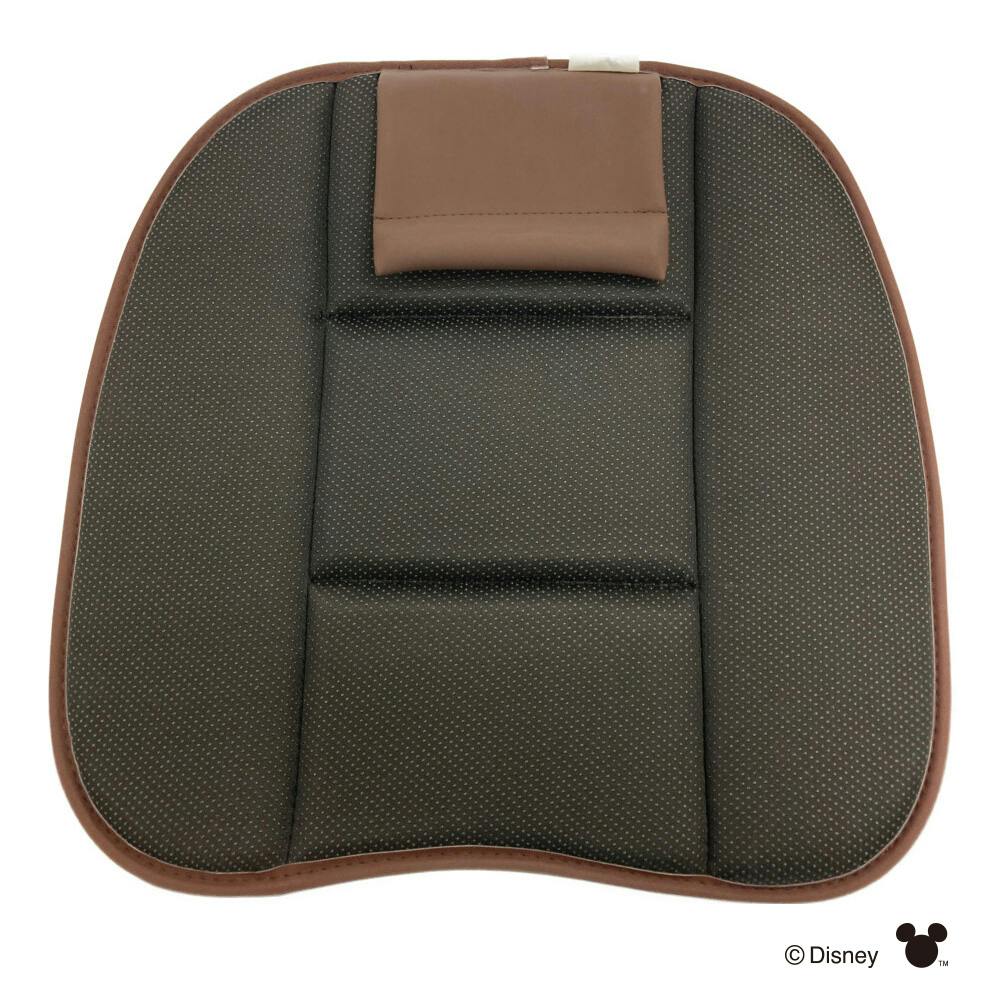 ミッキー クッション ブラウン カインズ ディズニー シートクッション ミッキーシルエット ブラウン