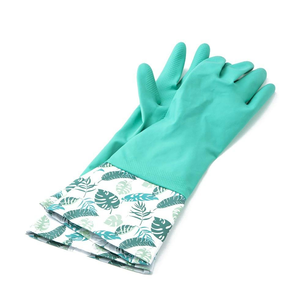 カバー付きゴム手袋 GN(販売終了) | シンク・コンロまわり用品