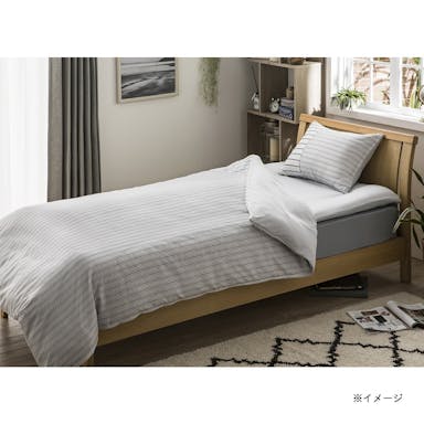 すぐに使える寝具6点セット ストライプ(販売終了)