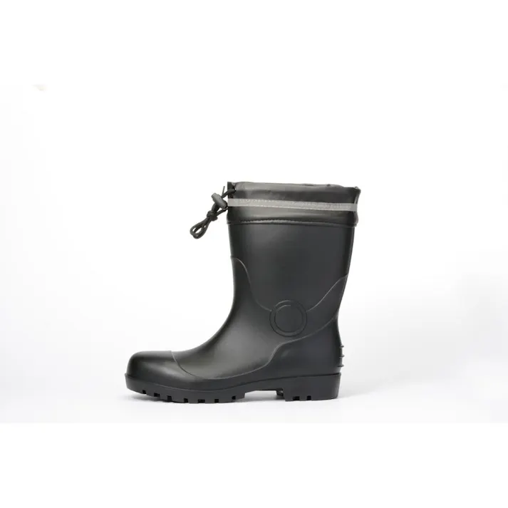 カインズ 鉄先芯入り耐油ショート長靴 ブラック LL 26.5-27.0cm