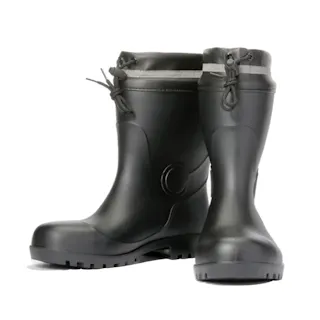 カインズ 鉄先芯入り耐油ショート長靴 ブラック 3L 27.5-28.0cm