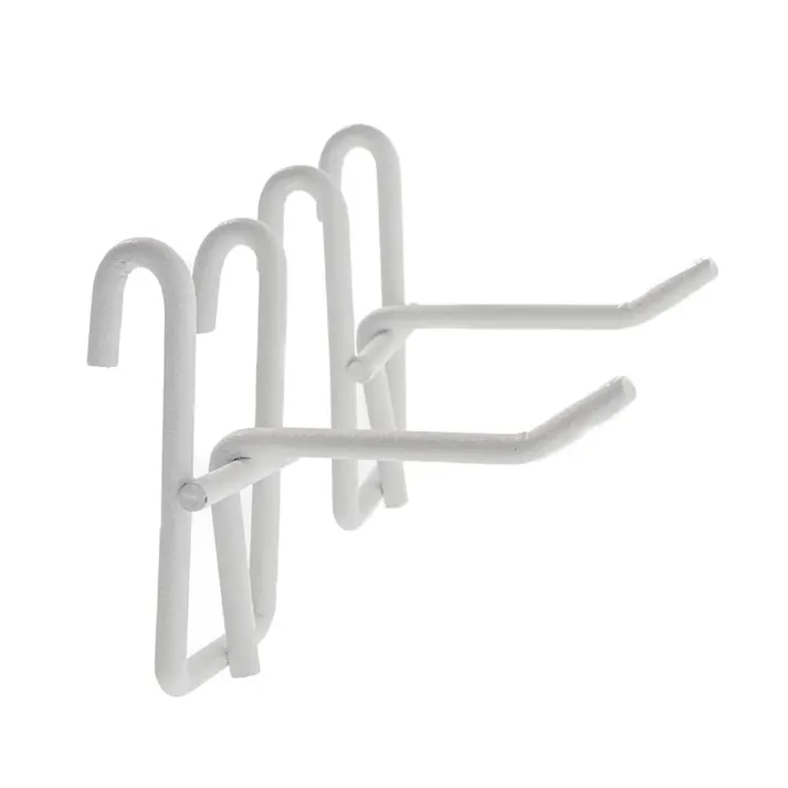 Kumimoku メッシュ用 フック マットホワイト 50mm 2個入り