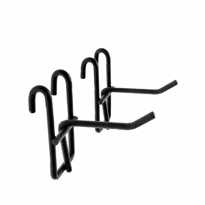 Kumimoku メッシュ用 フック マットブラック 50mm 2個入り