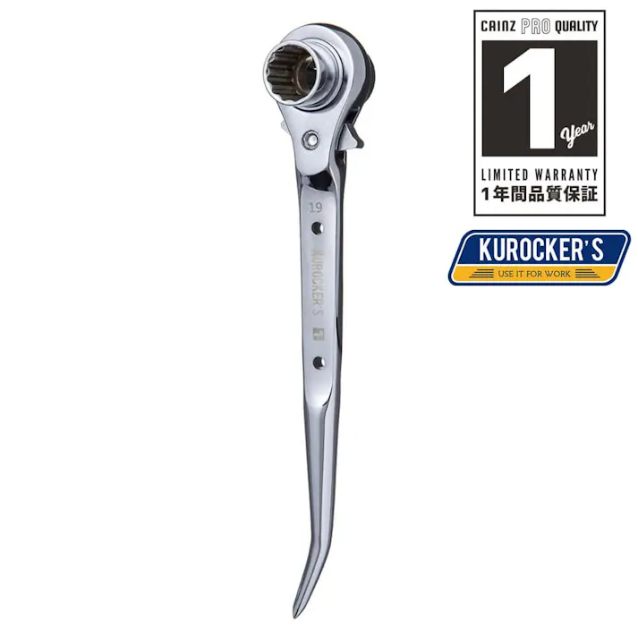 KUROCKER’S ラチェットレンチ 19×21mm(1年保証付き)