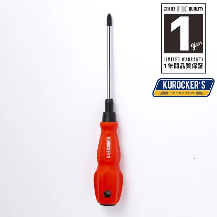 KUROCKER’S 電工ドライバー +2×100(1年保証付き)