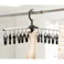 広げて干せる折りたたみインテリアハンガー 12ピンチ