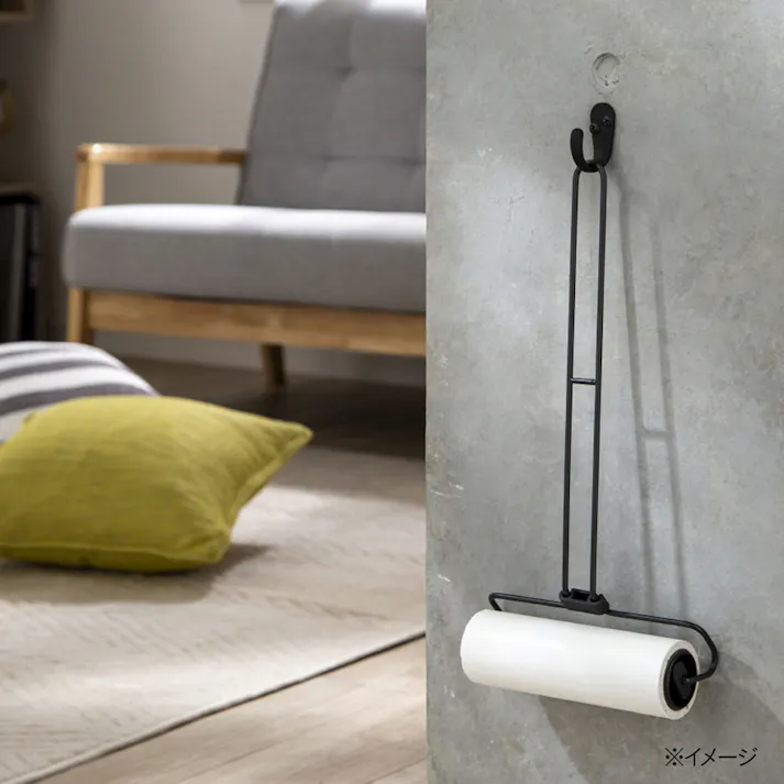 ケースが要らない ワイヤーフレーム ロングカーペットクリーナー ブラック(販売終了)