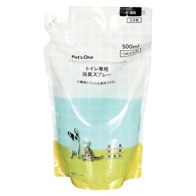 Pet’sOne トイレ用消臭スプレー 詰め替え 500ml