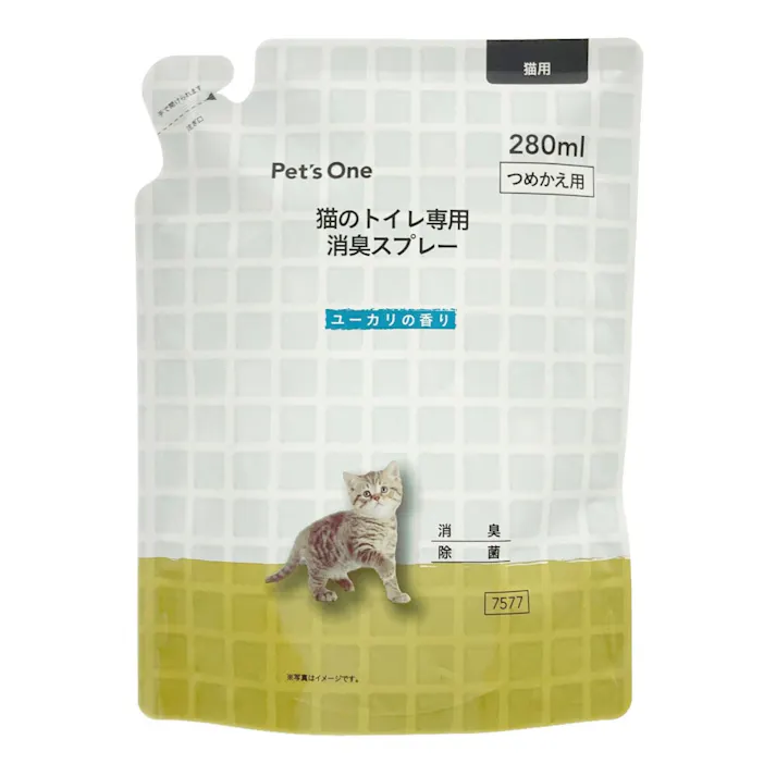 Pet’sOne 猫用トイレの消臭スプレー 詰め替え 280ml