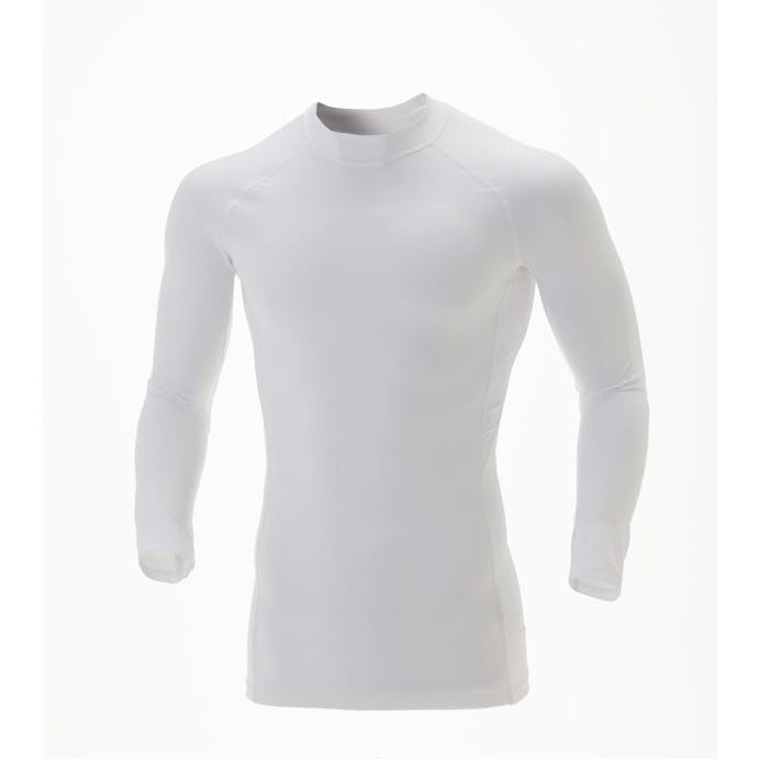 KUROCKER’S 接触冷感コンプレッションシャツ 長袖 ホワイト L