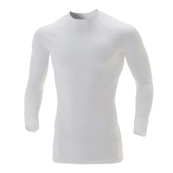 カインズ KUROCKER’S 接触冷感コンプレッションシャツ 長袖 ホワイト LL