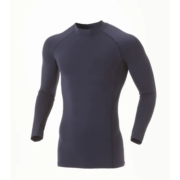 KUROCKER’S 接触冷感コンプレッションシャツ 長袖 ネイビー M
